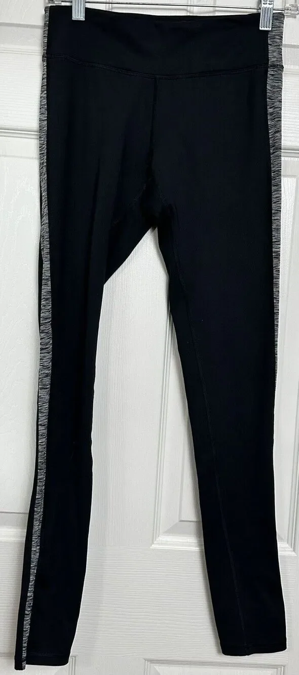 Champion Women’s Black Activewear Duo Dry Leggings Elastic Waist Size Medium